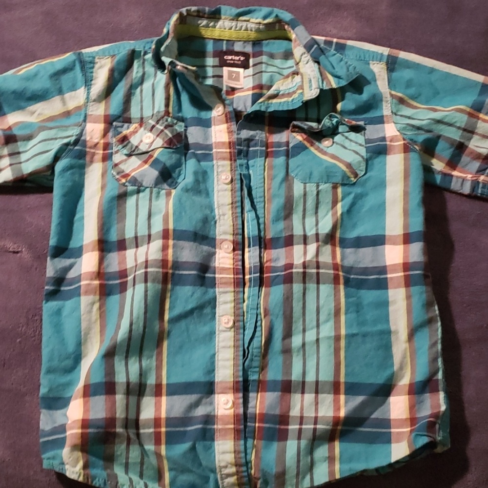 Boys flannel shirt